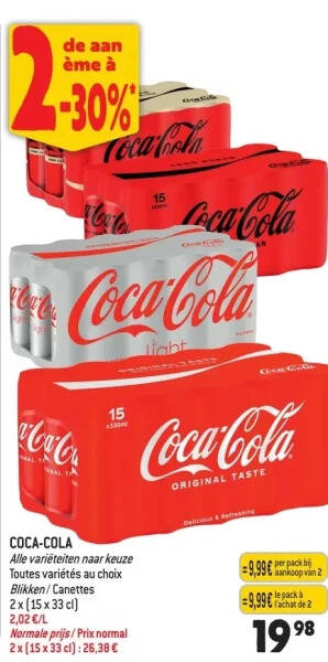 Match Coca-cola aanbieding