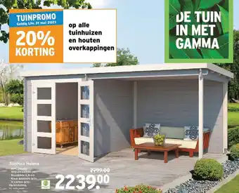 GAMMA Tuinhuis Helena aanbieding