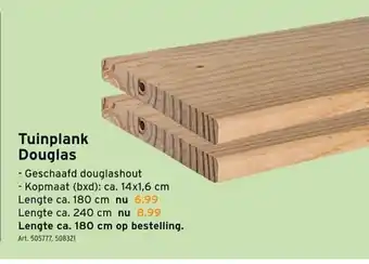 GAMMA Tuinpank Douglas aanbieding