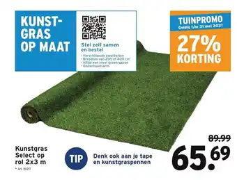 GAMMA Kunstgras Select op rol 2x3 m aanbieding
