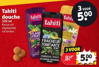 Kruidvat Tahiti douche aanbieding