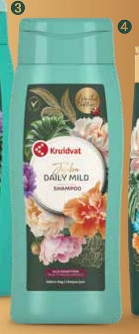 Kruidvat Daily mild shampoo 500 ml aanbieding