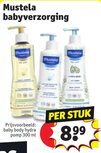 Kruidvat Mustela babyverzorging aanbieding