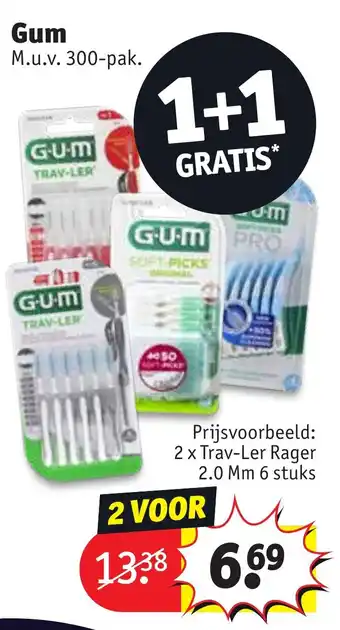 Kruidvat Gum aanbieding