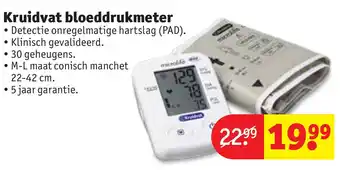 Kruidvat Bloeddrukmeter aanbieding