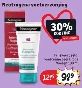 Kruidvat Neutrogena voetverzorging aanbieding