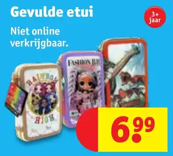 Gevulde etui