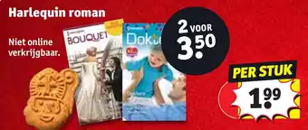 Kruidvat Harlequin roman aanbieding