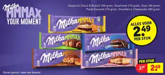 Kruidvat Milka MMMAX aanbieding