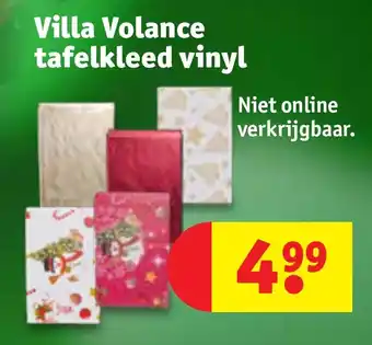 Kruidvat Villa Volance tafelkleed vinyl aanbieding