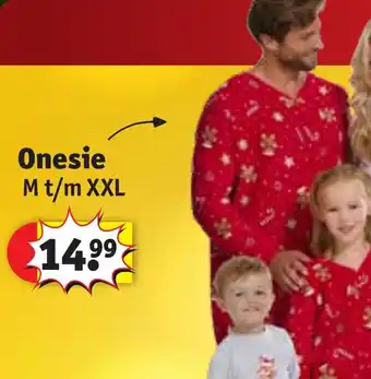 Kruidvat Onesie M t/m XXL aanbieding