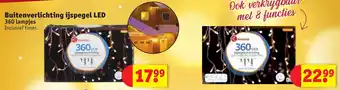 Kruidvat Buitenverlichting ijspegel LED aanbieding
