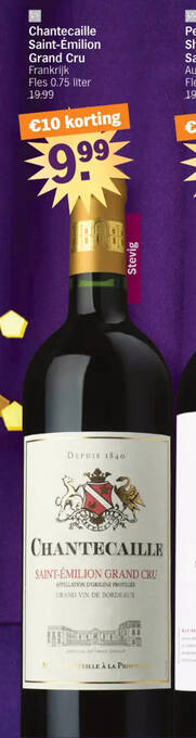 Albert Heijn Chantecaille Saint-Émilion Grand Cru aanbieding