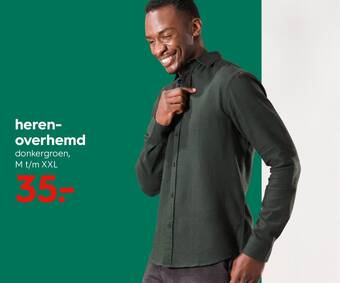 HEMA Heren overhemd aanbieding