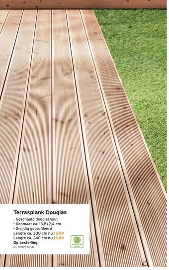 Terrasplank Douglas