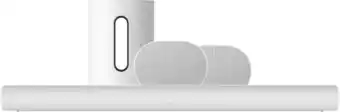 Coolblue Sonos arc wit + era 300 wit + sub mini wit aanbieding