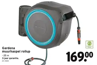 Gardena muurhaspel rollup