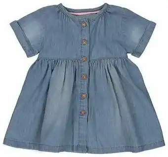 HEMA HEMA Babyjurk Denim (denim) aanbieding