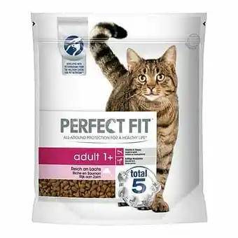 2x2,8kg Adult 1+ Rijk aan Zalm Perfect Fit Kattenvoer