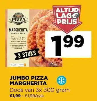Jumbo Jumbo pizza margherita aanbieding