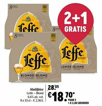 Abdijbier leffe blond