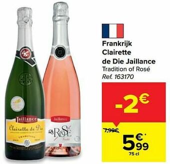 Frankrijk clairette de die jaillance tradition of rosé