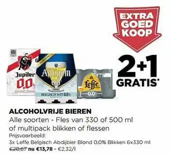 Jumbo Leffe belgisch abdijbier blond aanbieding
