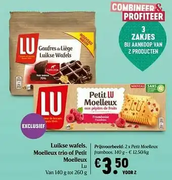 Lu petit moelleux framboos