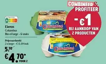 Eieren columbus large