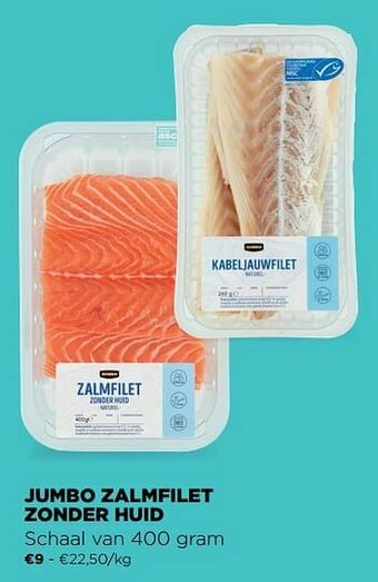 Jumbo Jumbo zalmfilet zonder huid aanbieding