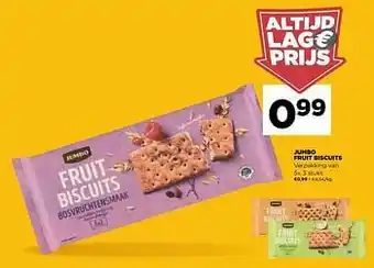 Jumbo fruit biscuits