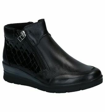 Torfs Solemade Luna Zwarte Enkellaarzen aanbieding