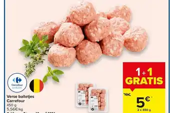 Carrefour Verse balletjes carrefour aanbieding