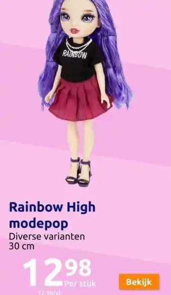 Rainbow high modepop
