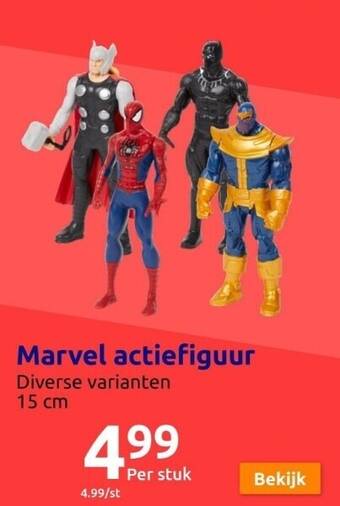 Action Marvel actiefiguur aanbieding
