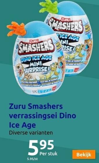 Action Zuru smashers verrassingsei aanbieding