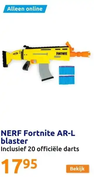 Nerf fortnite ar-l blaster