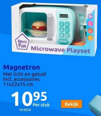 Action Speelgoed-magnetron aanbieding