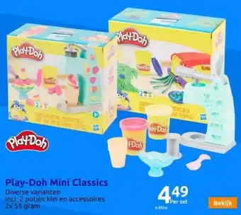 Action Play-doh mini classics aanbieding