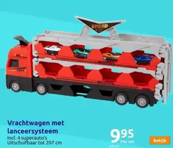 Vrachtwagen met lanceersysteem