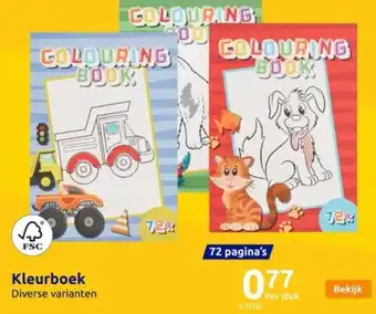 Action Kleurboek aanbieding
