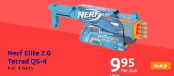Nerf elite 2.0 tetrad qs4