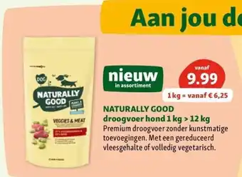 Maxi Zoo Naturally good droogvoer hond 1 kg > 12 kg aanbieding