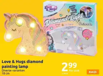 Diamond painting met licht