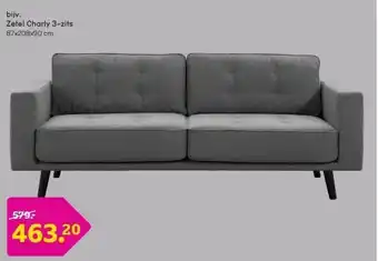 Leen Bakker Zetel charly 3-zits aanbieding