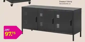 Leen Bakker Dressoir viborg aanbieding