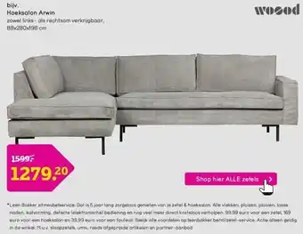 Leen Bakker Hoeksalon arwin aanbieding