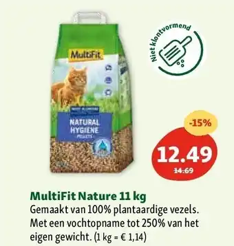 Maxi Zoo Multifit nature 11 kg aanbieding