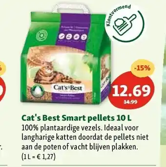 Maxi Zoo Cat's best smart pellets 10 l aanbieding
