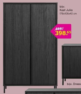 Leen Bakker Kast julia aanbieding